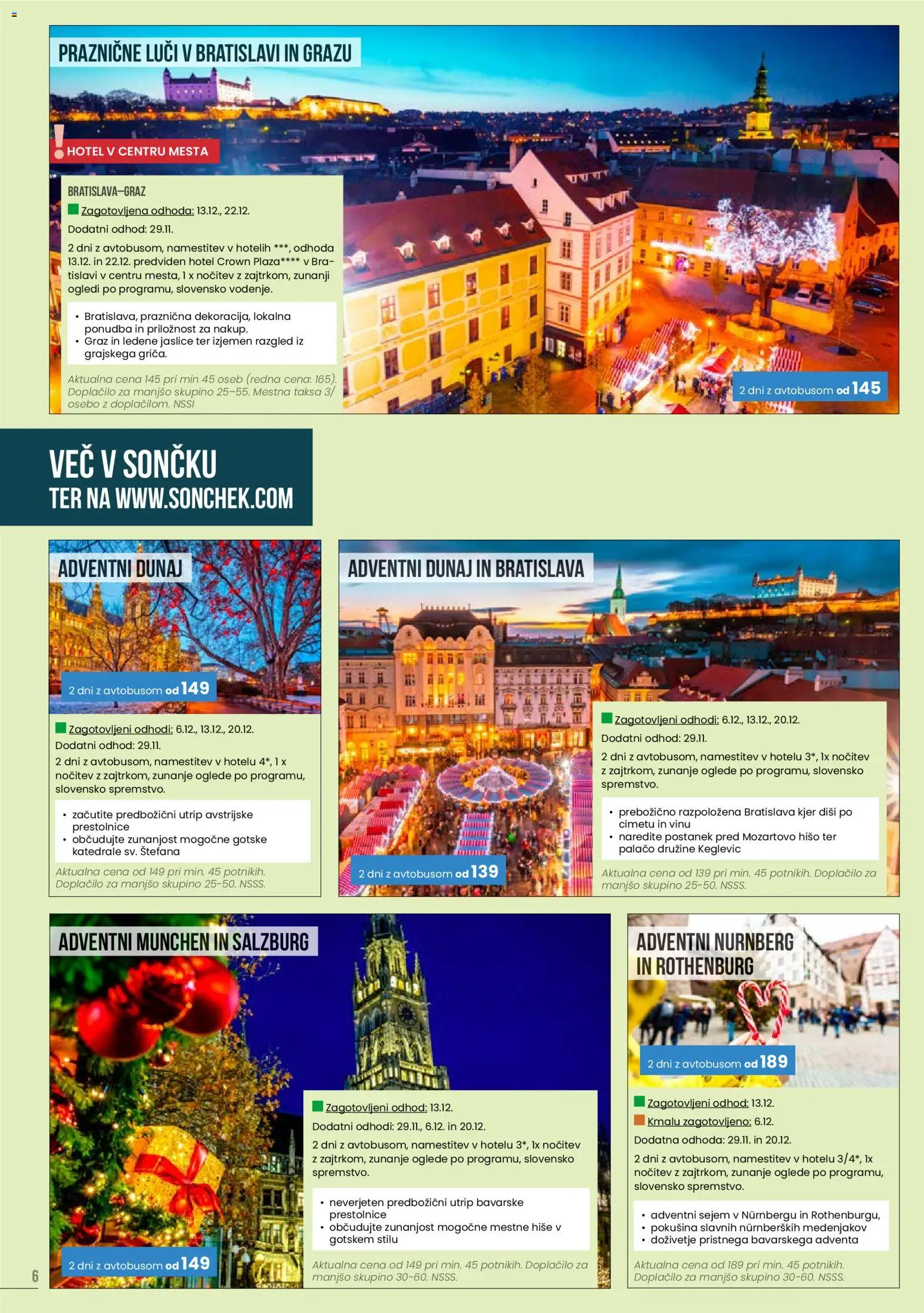 Novi Sonček katalog ponudbe – veljaven od 29.10.2025 | Stran: 6