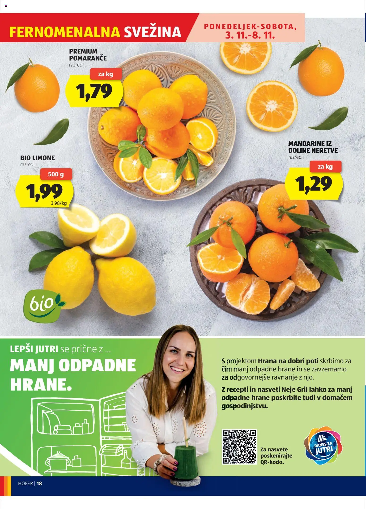 Hofer SI katalog | vrijedi od 30.10.2025 | Stranica: 18 | Proizvodi: Mandarine