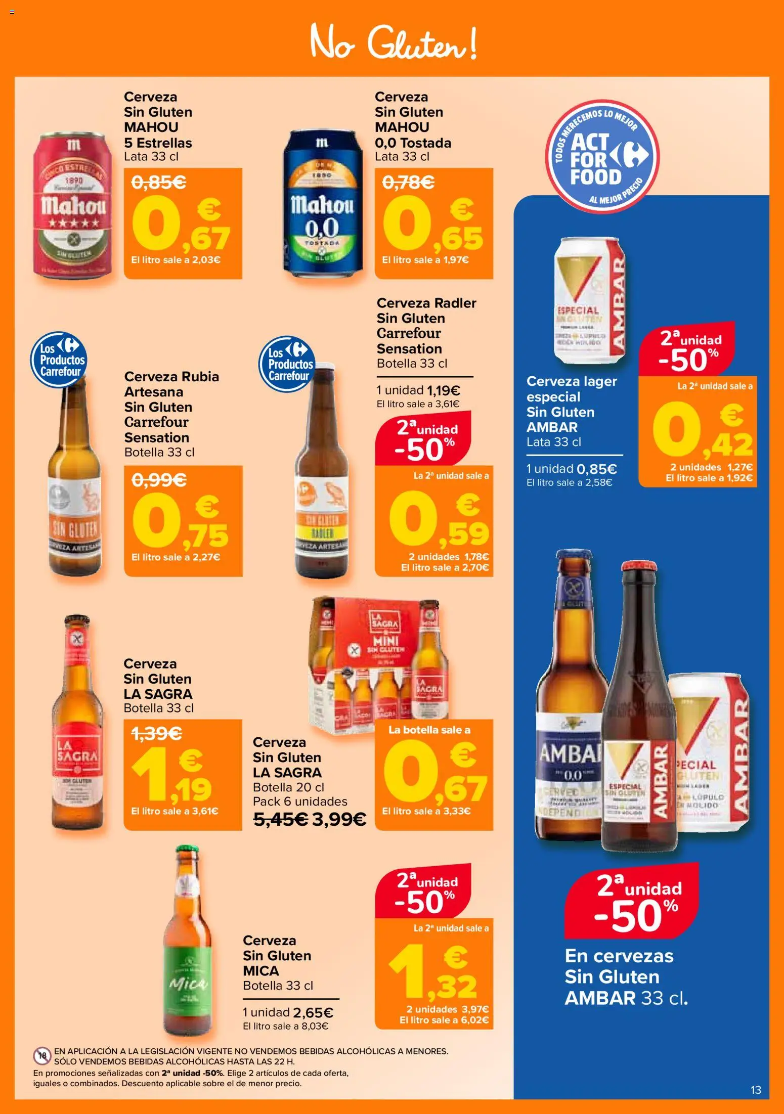 Carrefour folleto │ válido desde el 12.11.2025 | Página: 13 | Productos: Cerveza