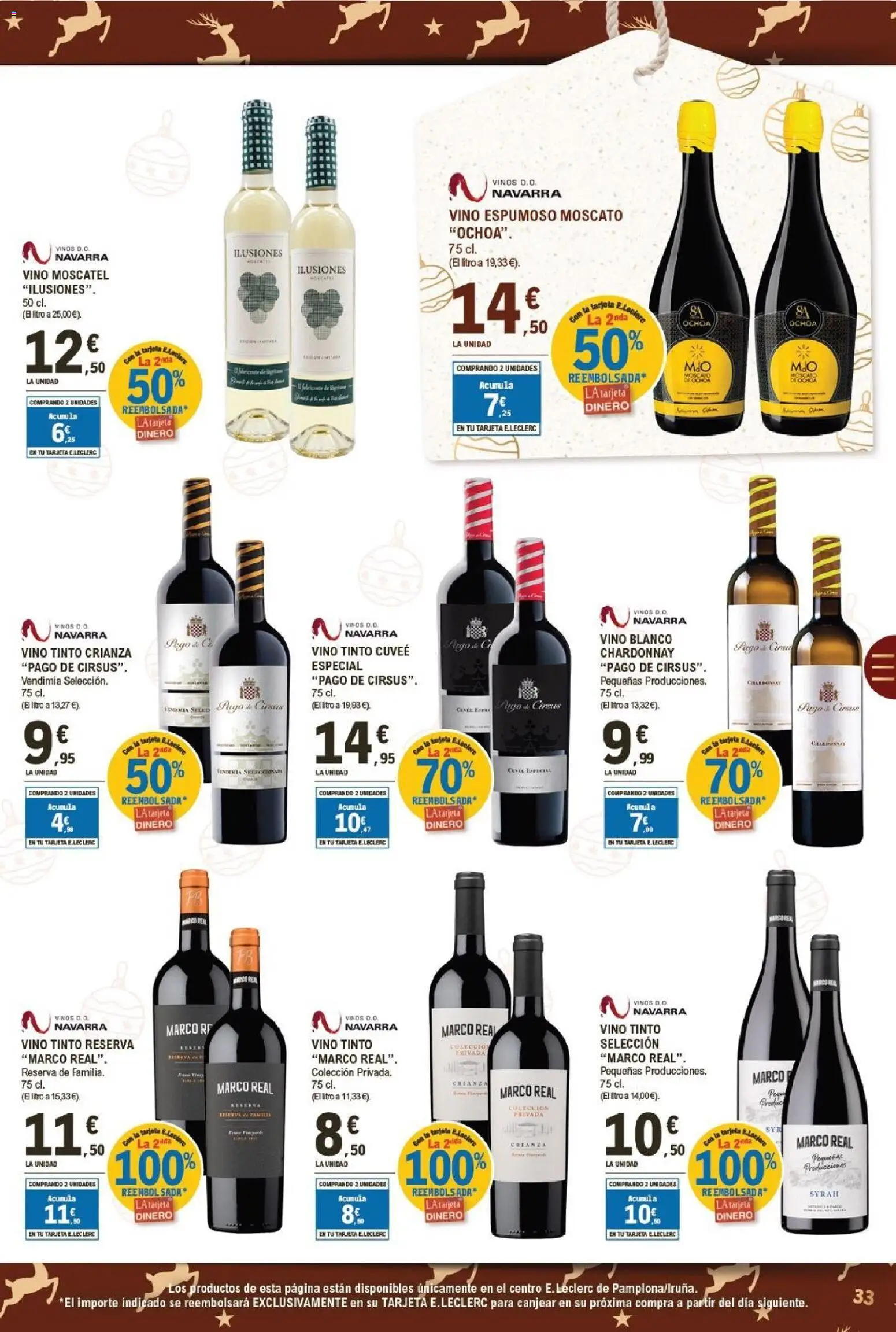 E.Leclerc folleto │ válido desde el 15.12.2025 | Página: 33 | Productos: Vino, Marco