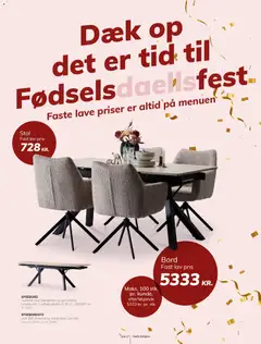 Daells Bolighus - Tilbudsavis gyldig fra 29.10.2025 | Side: 17 | Produkter: Bord, Stol