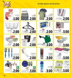 Anteprima del volantino Volantino Spazio Conad	 valido a partire dal 20.01.2026 | Pagina: 18 | Prodotti: Annaffiatoio, Slip, Strofinacci, Candela