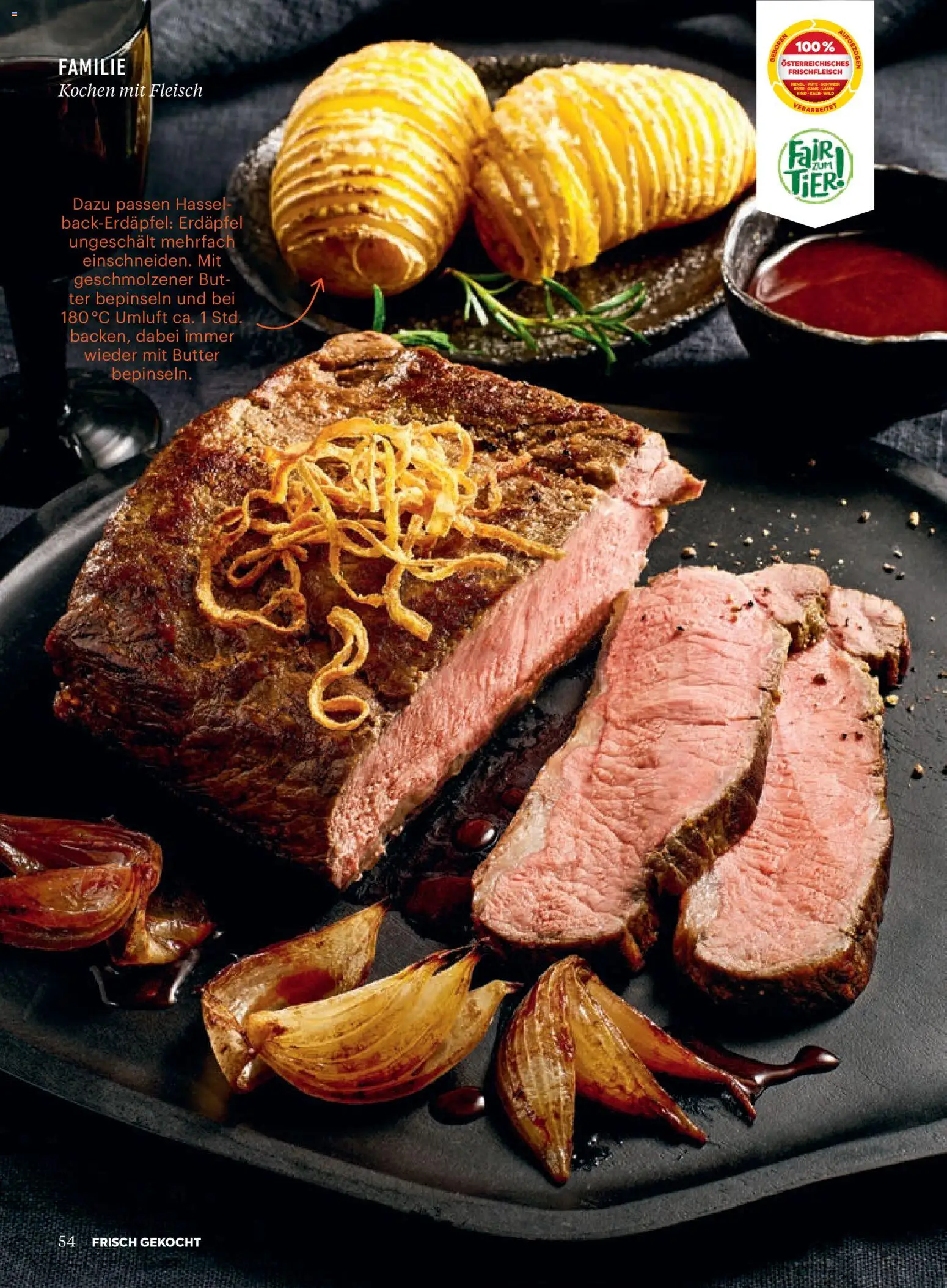 Billa  Frisch Gekocht gültig ab 01.12.2025 | Seite: 54 | Produkte: Butter