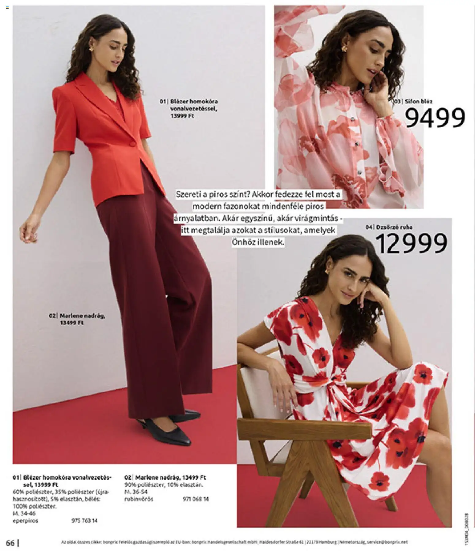 Bonprix akciós ujság - amely érvényes a következő dátumtól: 30.03.2026 | Oldal: 68 | Termékek: Blézer, Ruha