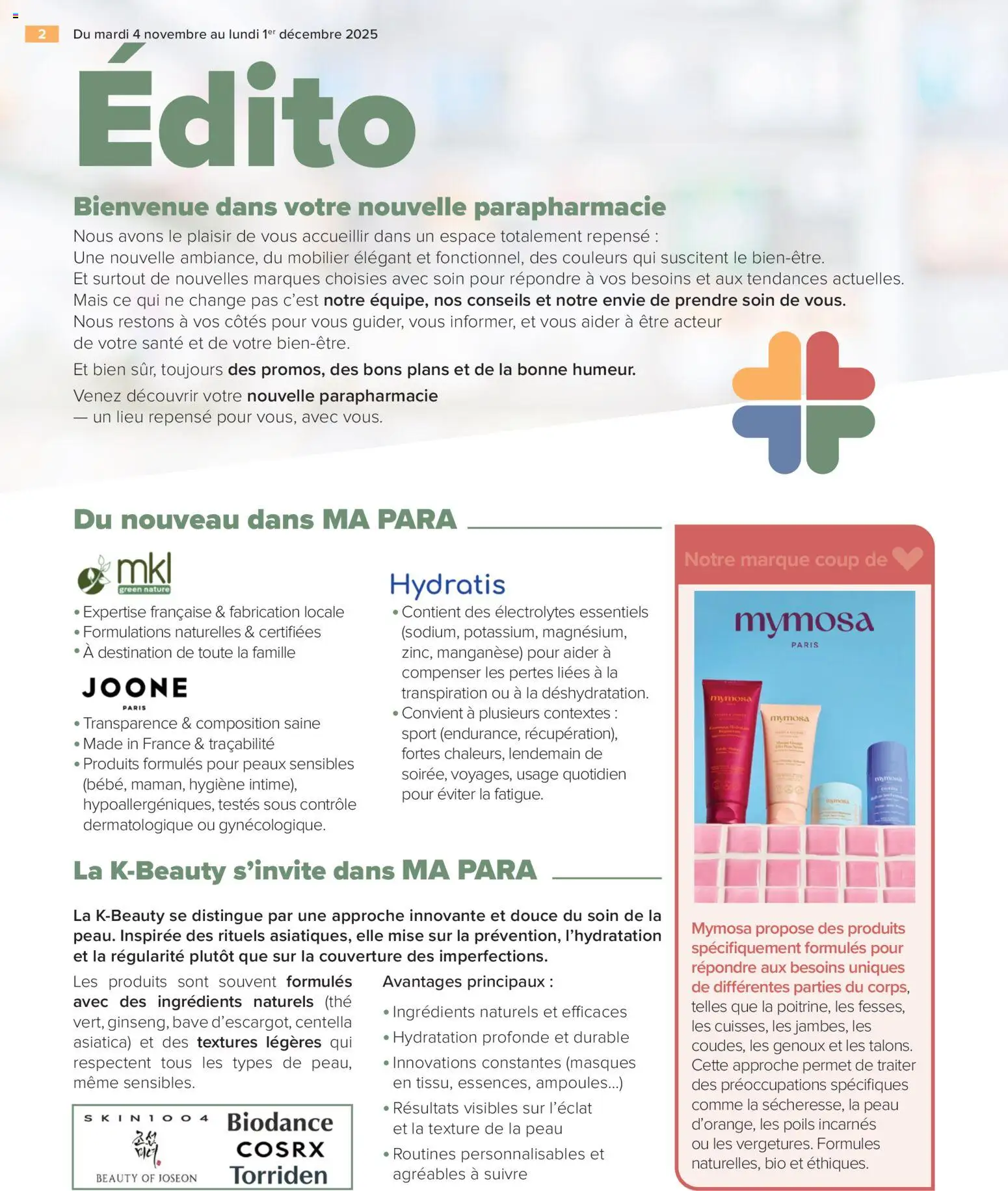 {H1} | Page: 2 | Produits: Mais, Couverture, Thé