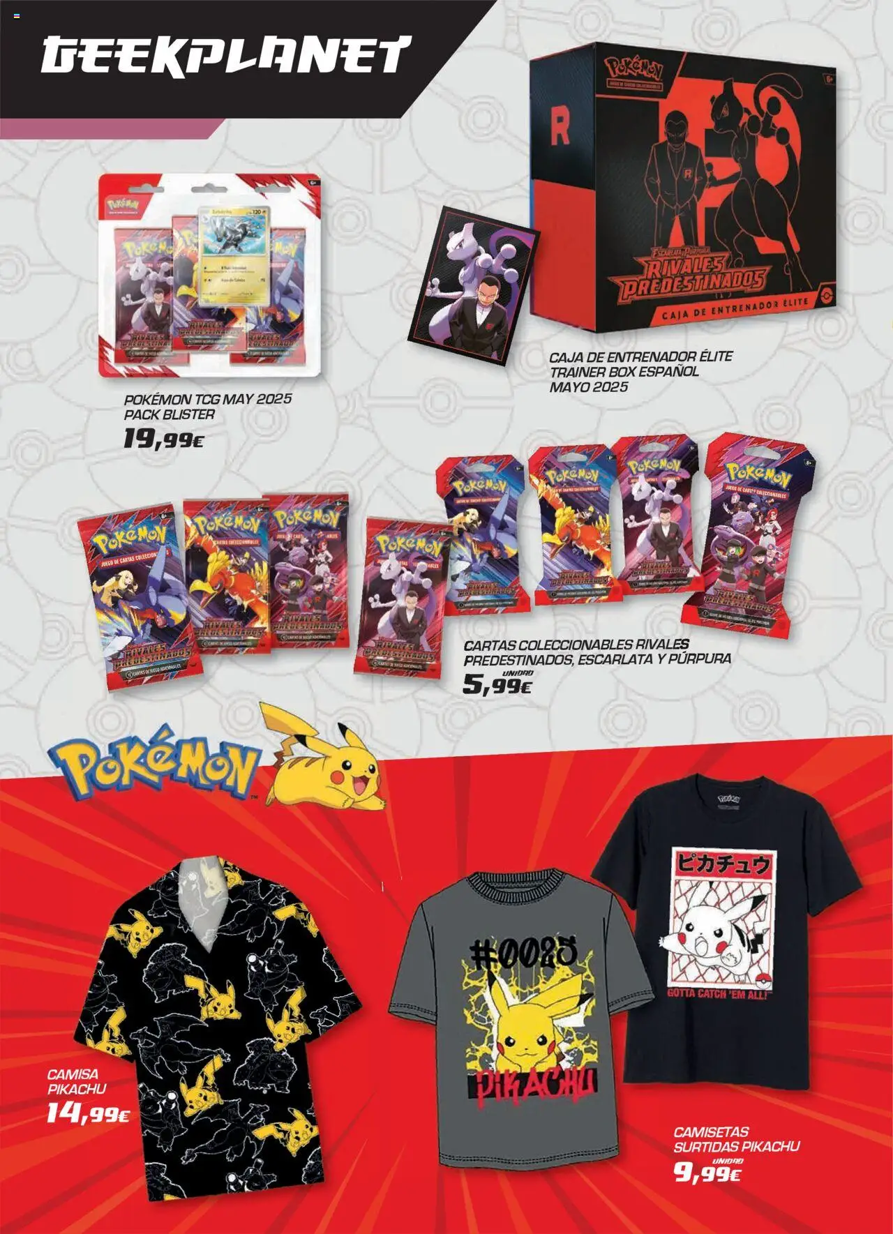 Toy Planet Catálogo de Geek Fan │ válido desde el 01.07.2025 | Página: 8 | Productos: Camisa, Caja