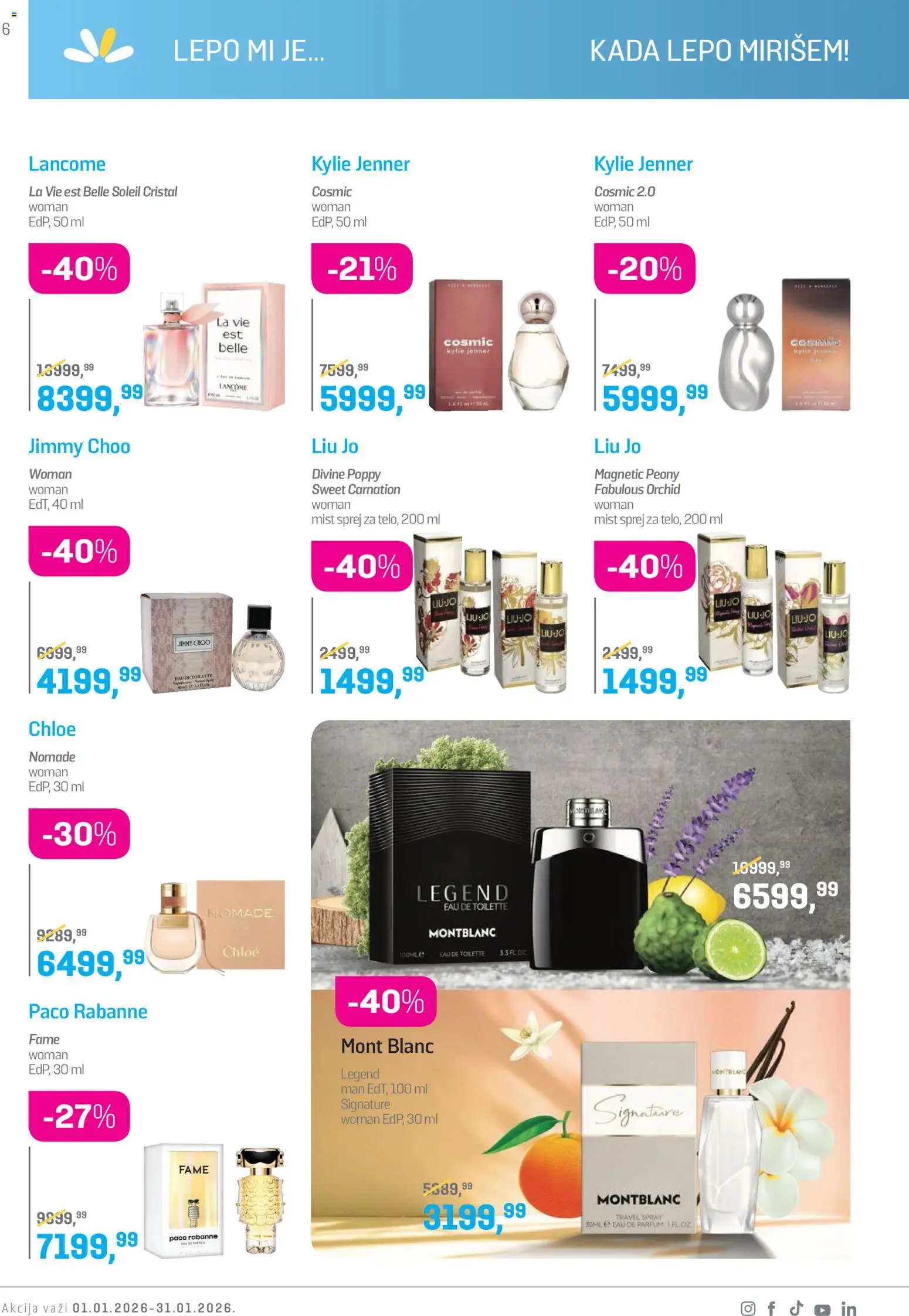 Lilly drogerie katalog - važi od 01.01.2026 | Strana: 6