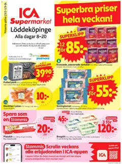 ICA Supermarket - Löddeköpinge - Förhandsvisning av reklamblad från butik ICA Supermarket aktuell från 23.02.2026