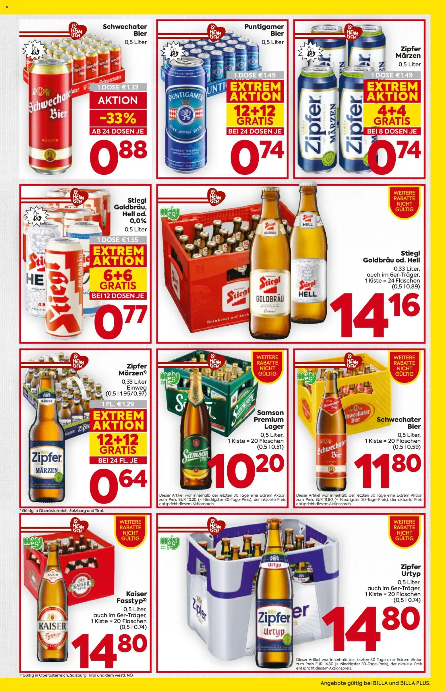 Billa Flugblatt - Tirol gültig ab 02.01.2026 | Seite: 17 | Produkte: Bier