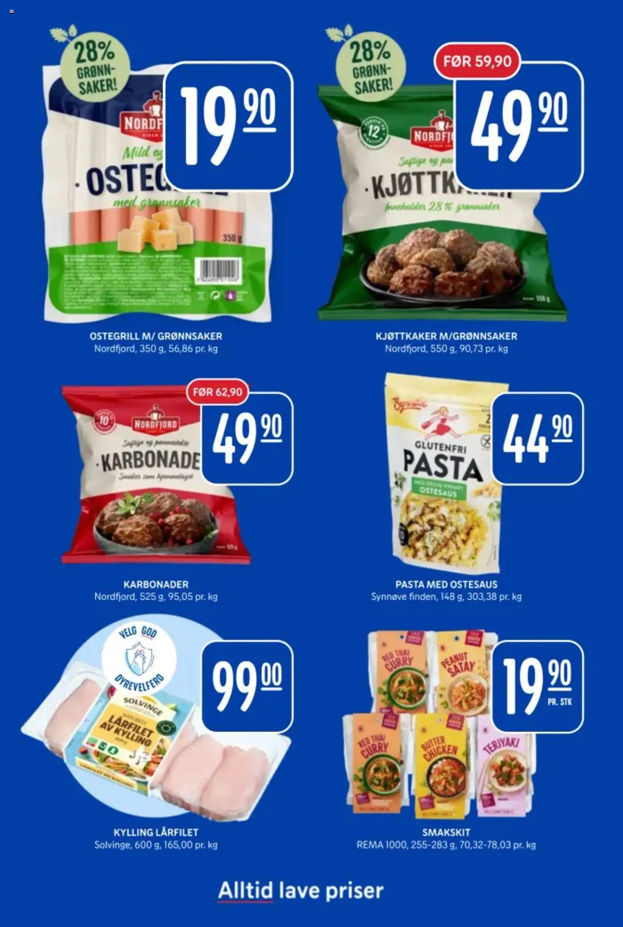  | Side: 13 | Produkter: Pasta, Orhidee, Дитяча кухня, Kjøttkaker