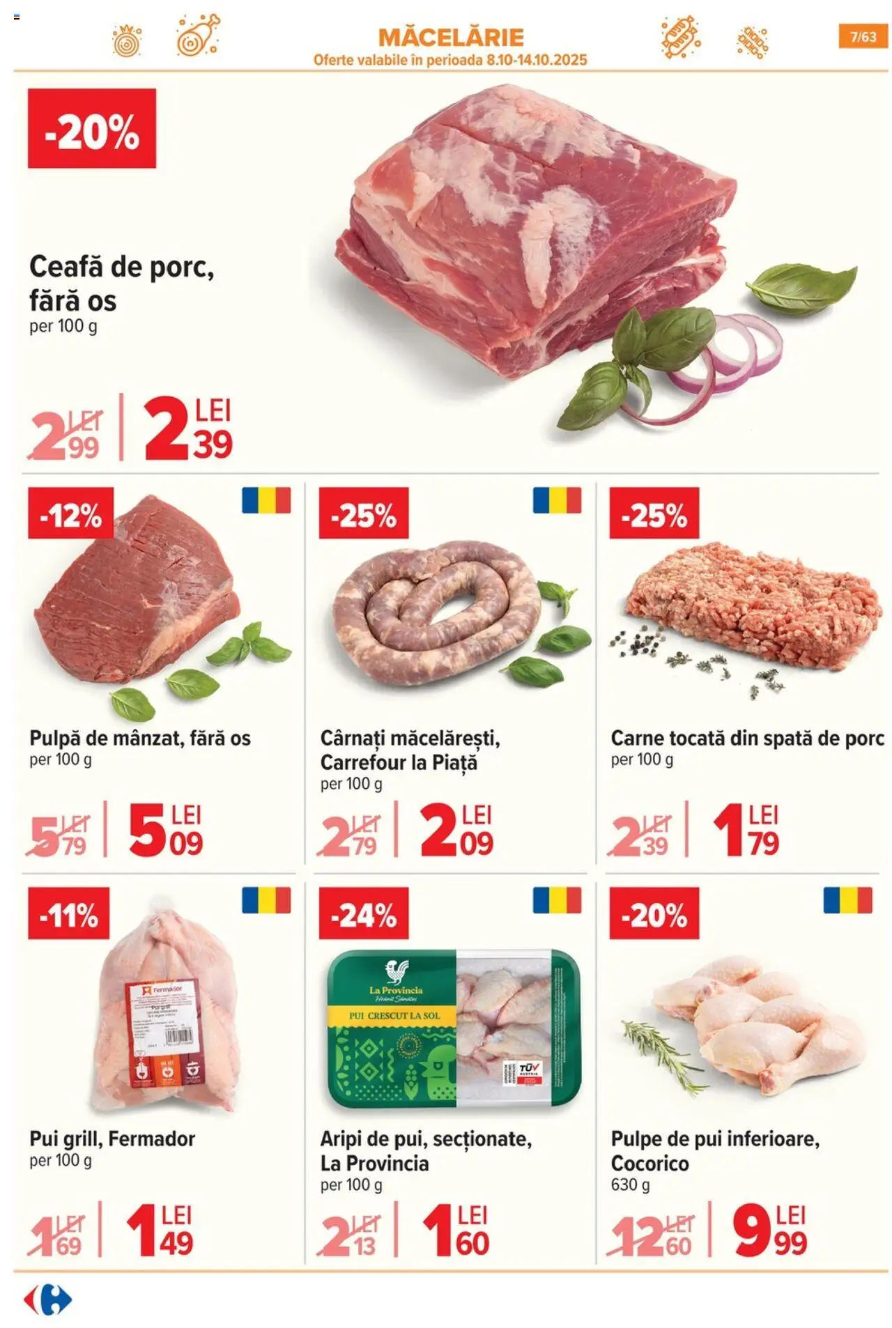 Noul catalog Carrefour – valabil de la 01.10.2025 | Pagină: 8 | Produse: Divan, Prăjitură, Cremă, Mascarpone