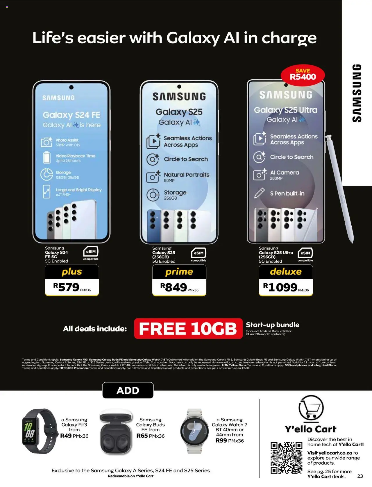 MTN Deals │ valid from 07.07.2025 | Page: 25 | Products: Watch, Camera, Pen