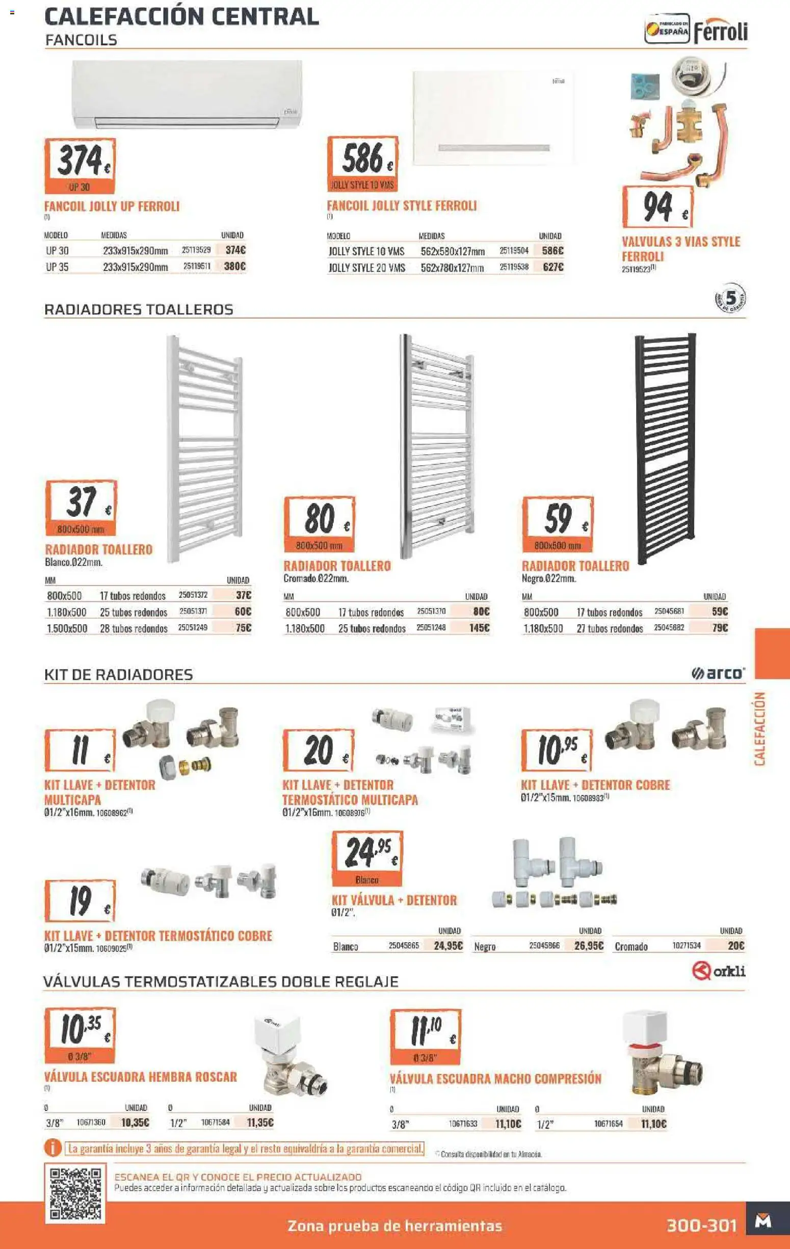 Obramat folleto │ válido desde el 23.03.2026 | Página: 301 | Productos: Toallero, Radiador