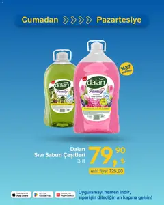 30.01.2026 tarihinden itibaren geçerli olan Gürmar kataloğu önizlemesi | Sayfa: 7 | Ürünler: Sabun, Zeytin