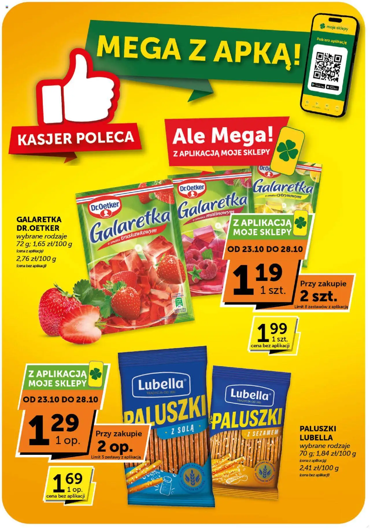 Euro Sklep Gazetka - Minimarket od 16.10.2025 | Strona: 11 | Produkty: Galaretka, Paluszki