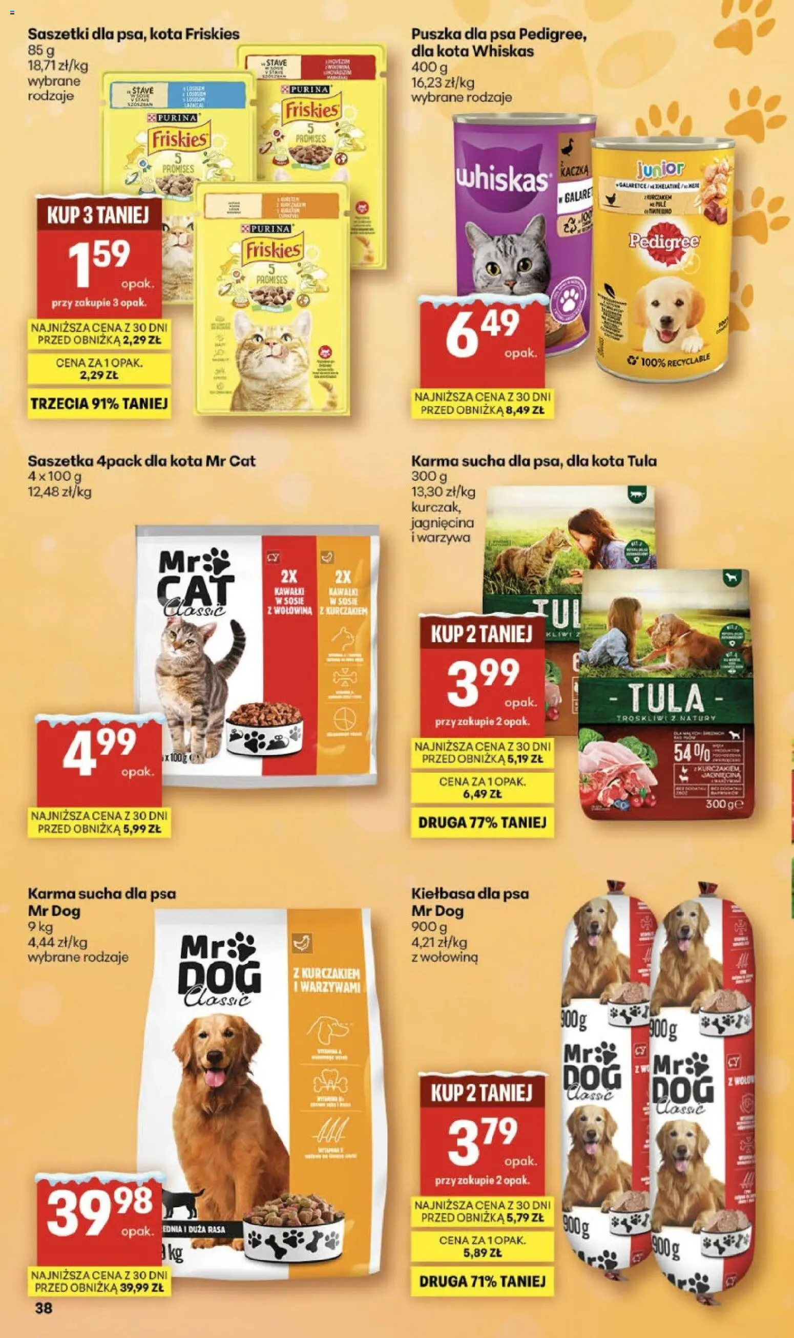 Delikatesy Centrum Gazetka od 22.01.2026 | Strona: 38 | Produkty: Kiełbasa, Kaczka, Jagnięcina, Warzywa