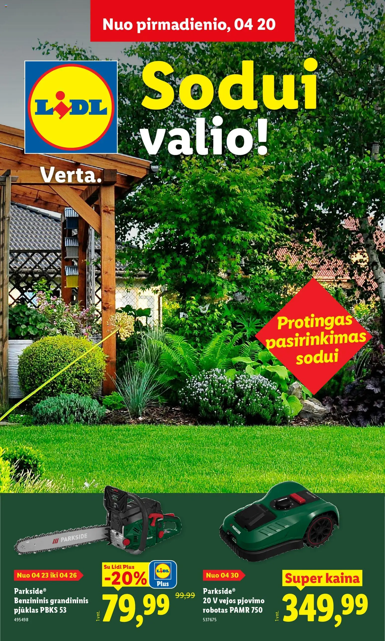 LIDL akcijos nuo 20.02.2026 | Puslapis: 1 | Prekių: Robotas