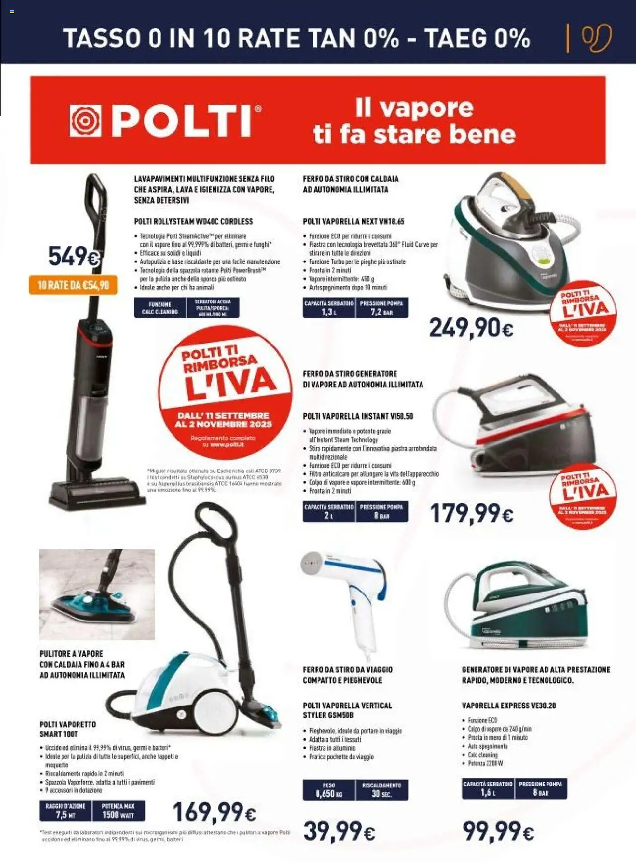 Volantino Unieuro del 19.09.2025 | Pagina: 11