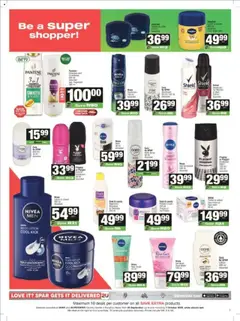 Superspar specials catalogue – valid from 08.10.2025 | Page: 7 | Products: Toner, Detergente líquido, Shampoo, Lotion
