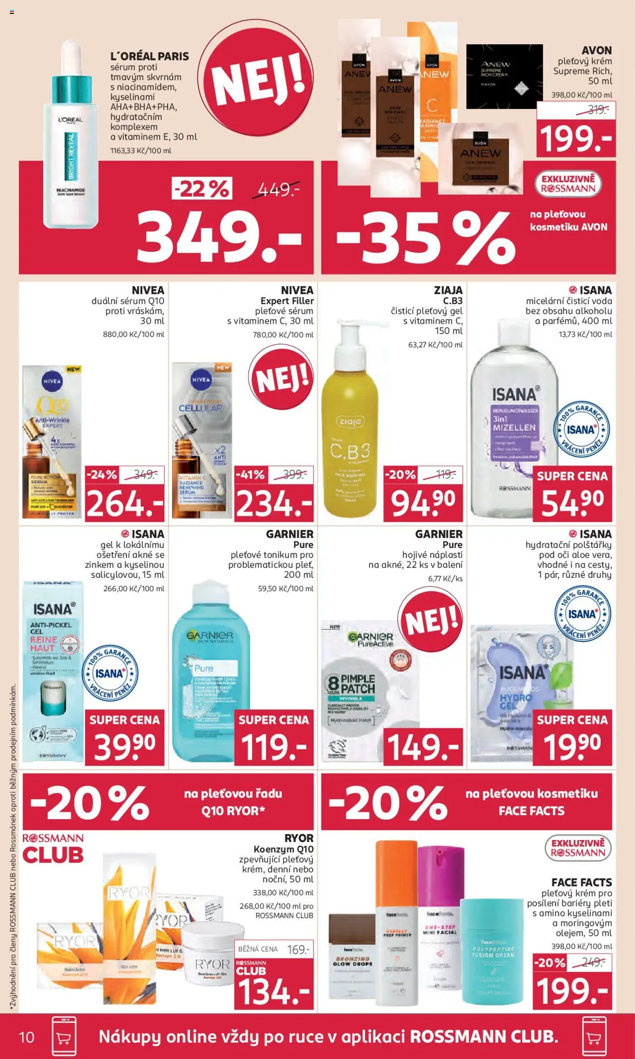 Rossmann leták od 21.05.2025 | Strana: 10 | Produkty: Box, Sérum, Krém, Toner