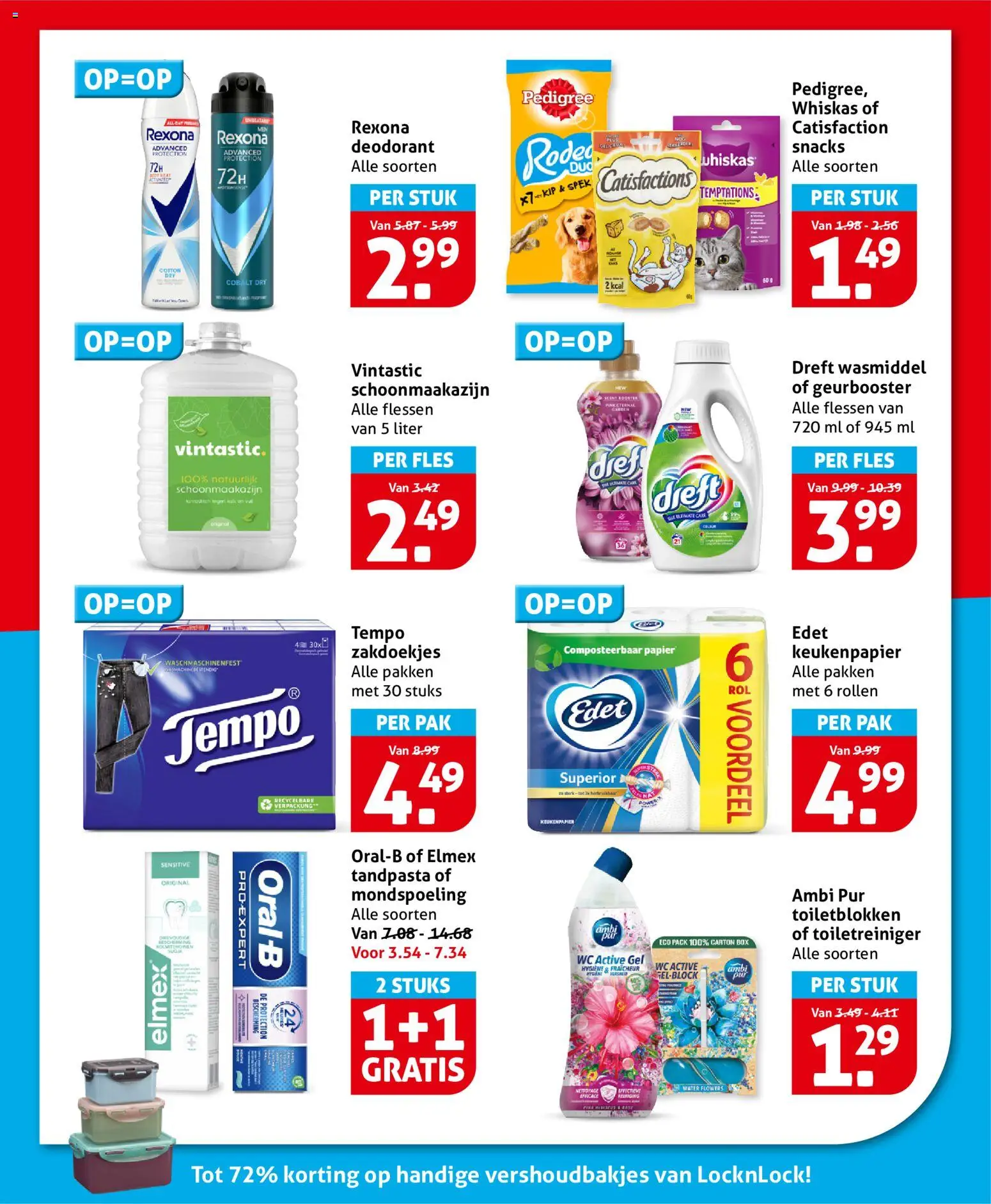 {H1} | Pagina: 20 | Producten: Deodorant, Snacks, Wasmiddel, Box