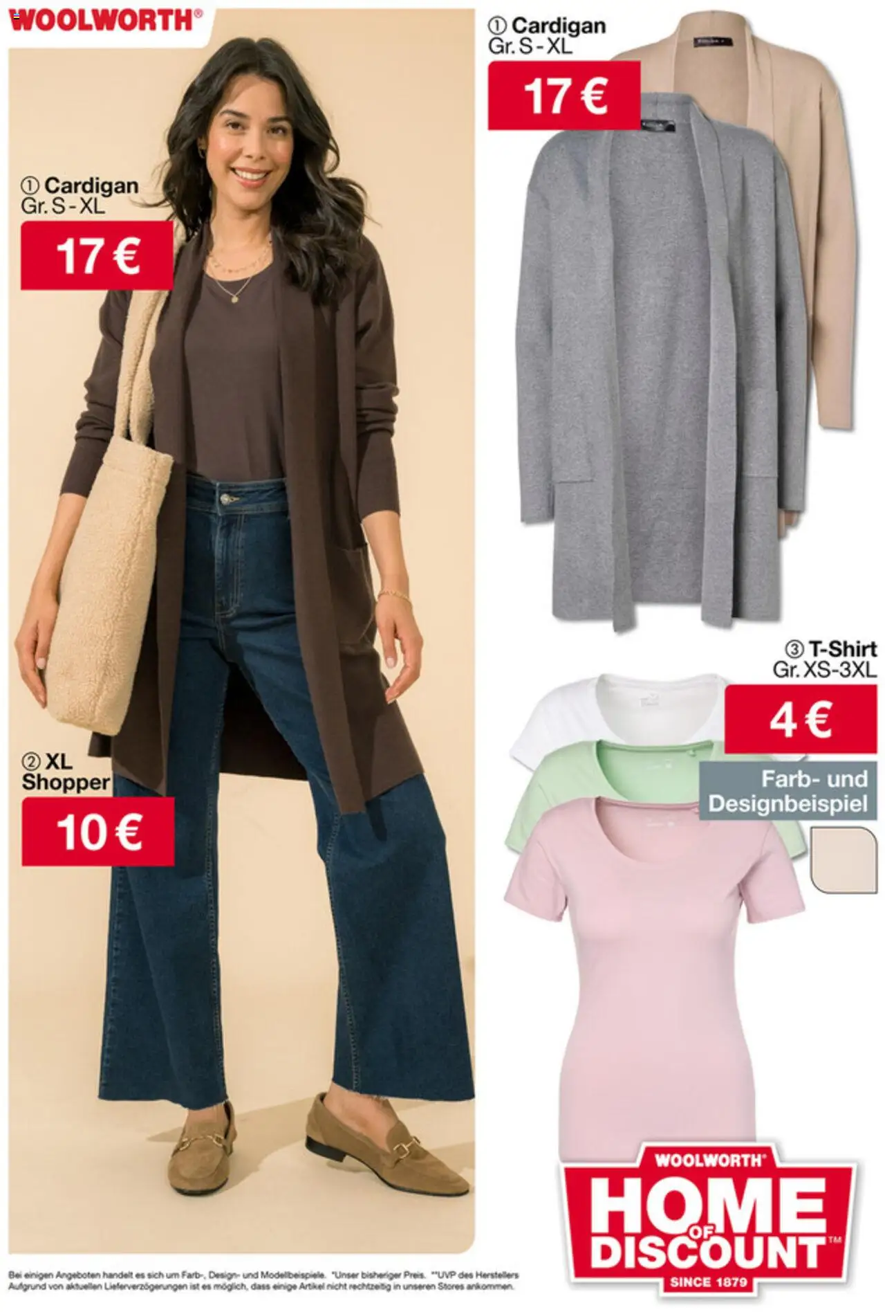 Woolworth Prospekt 	 – gültig ab 05.09.2025 | Seite: 6 | Produkte: Cardigan
