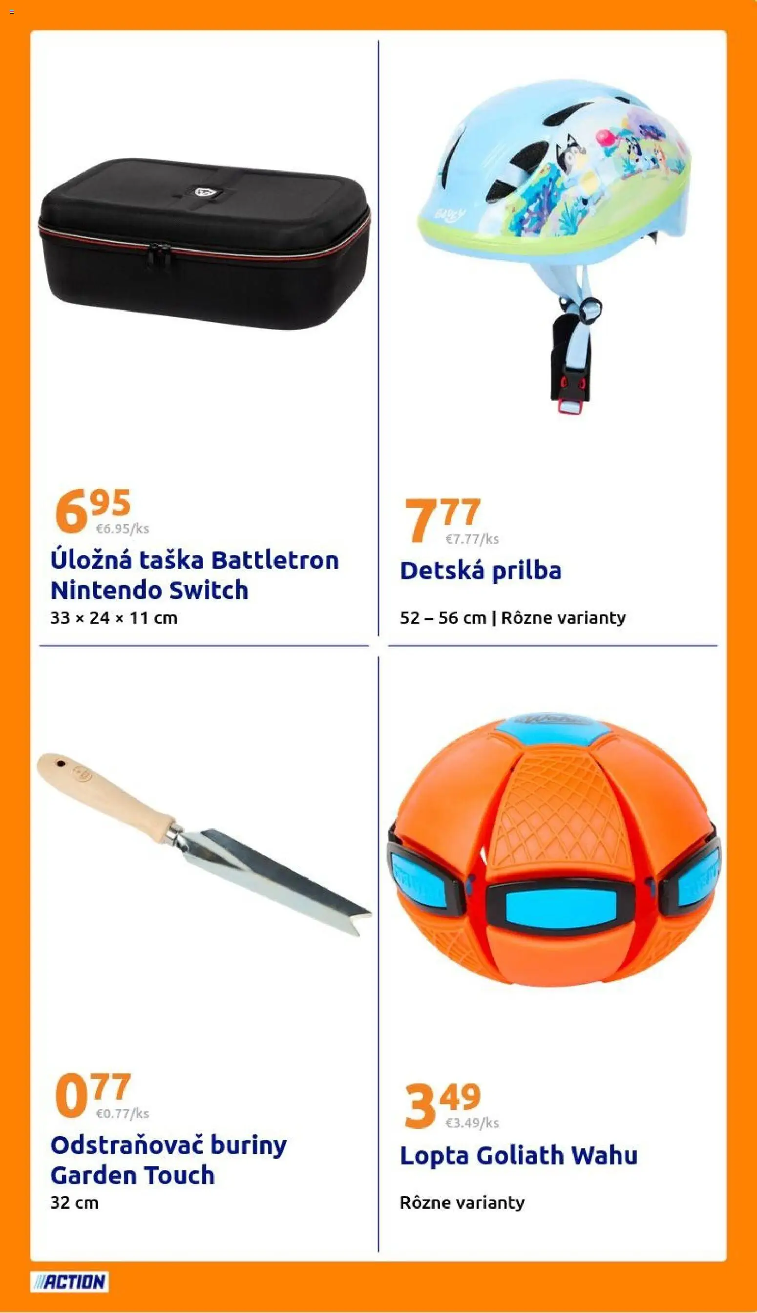 Nové Action akcie – leták je platný od 08.04.2026 | Strana: 25 | Produkty: Lopta, Taška