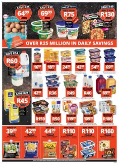 Checkers specials catalogue – valid from 26.03.2026 | Page: 3 | Products: Buns, Milk, Eggs, Juice