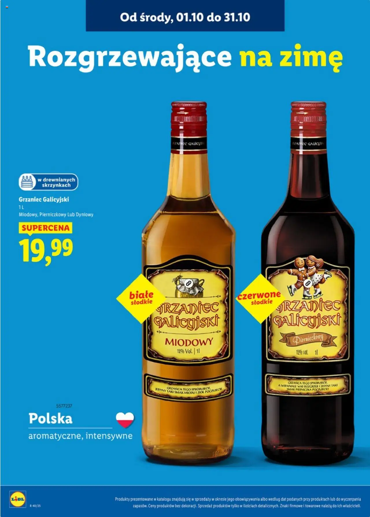 Lidl Katalog karta win od 01.10.2025 | Strona: 18 | Produkty: Grzaniec galicyjski