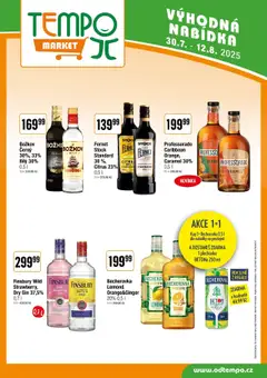 Tempo leták od 30.07.2025 | Strana: 9 | Produkty: Tonic, Fernet, Becherovka, Dry gin