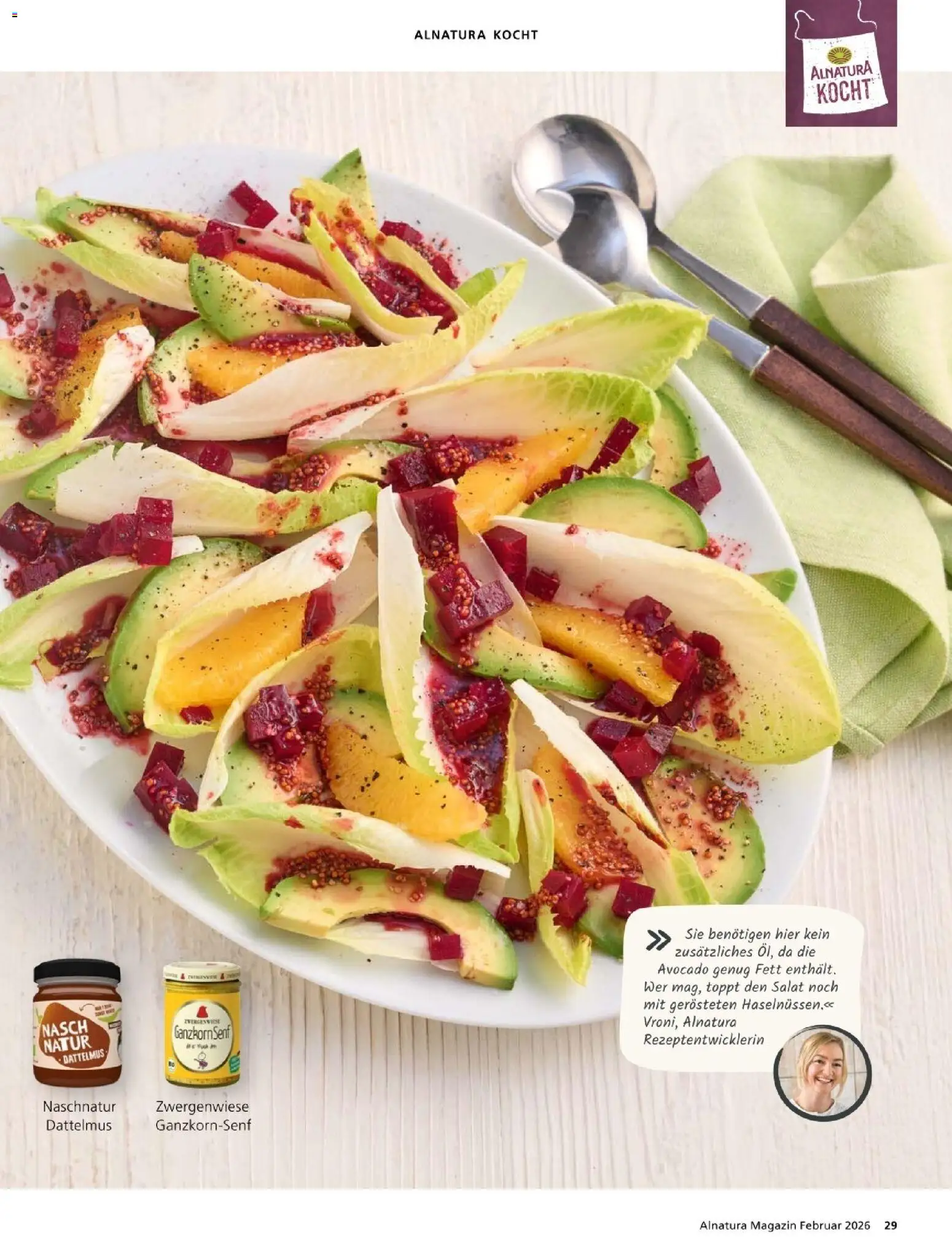 Alnatura Prospekt – gültig ab 01.02.2026 | Seite: 29 | Produkte: Avocado, Salat