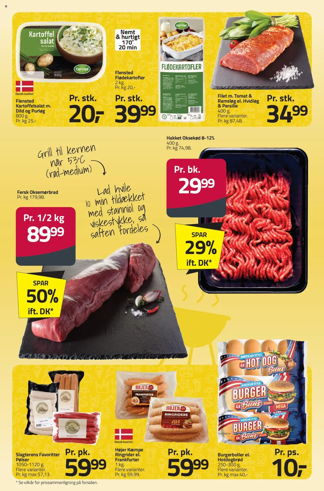 Fleggaard Tilbudsavis gyldig fra 18.06.2025 | Side: 7 | Produkter: Purløg, Kartoffelsalat, Salat, Hvidløg