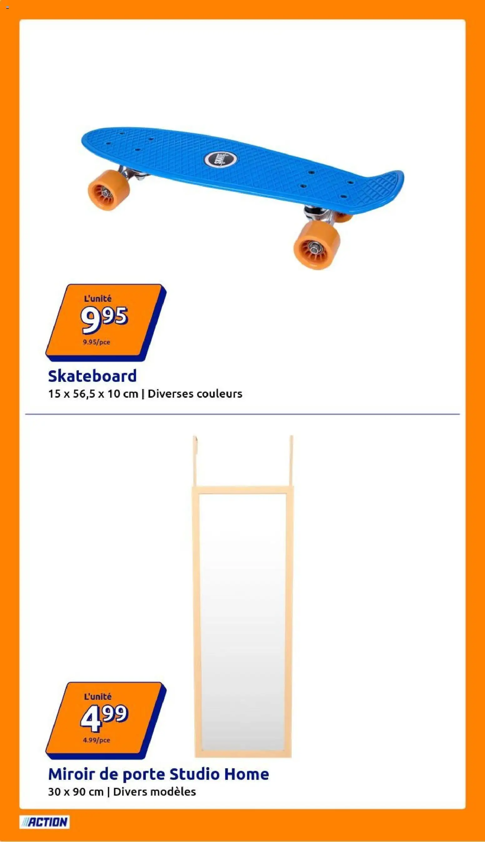 {H1} | Page: 2 | Produits: Skateboard, Porte, Miroir