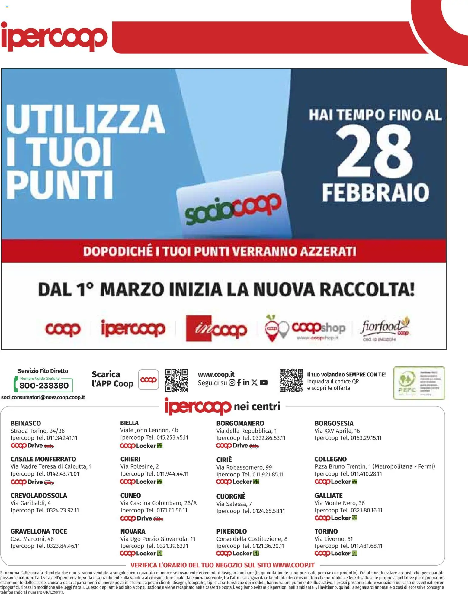 Volantino Ipercoop del 29.01.2026 | Pagina: 46 | Prodotti: Tè