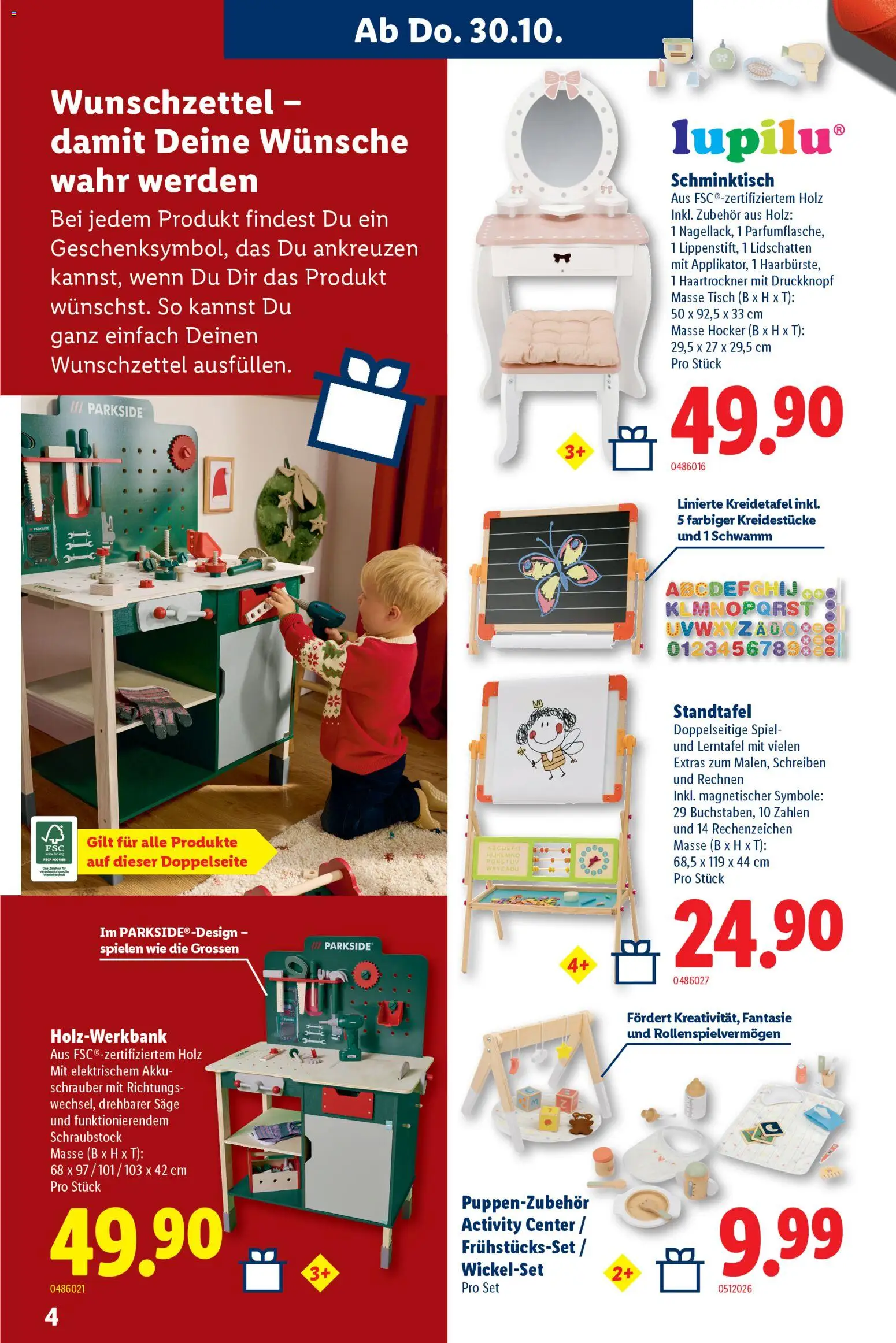 Lidl Aktionen Spielwarenmagazin – gültig ab 30.10.2025 | Seite: 4
