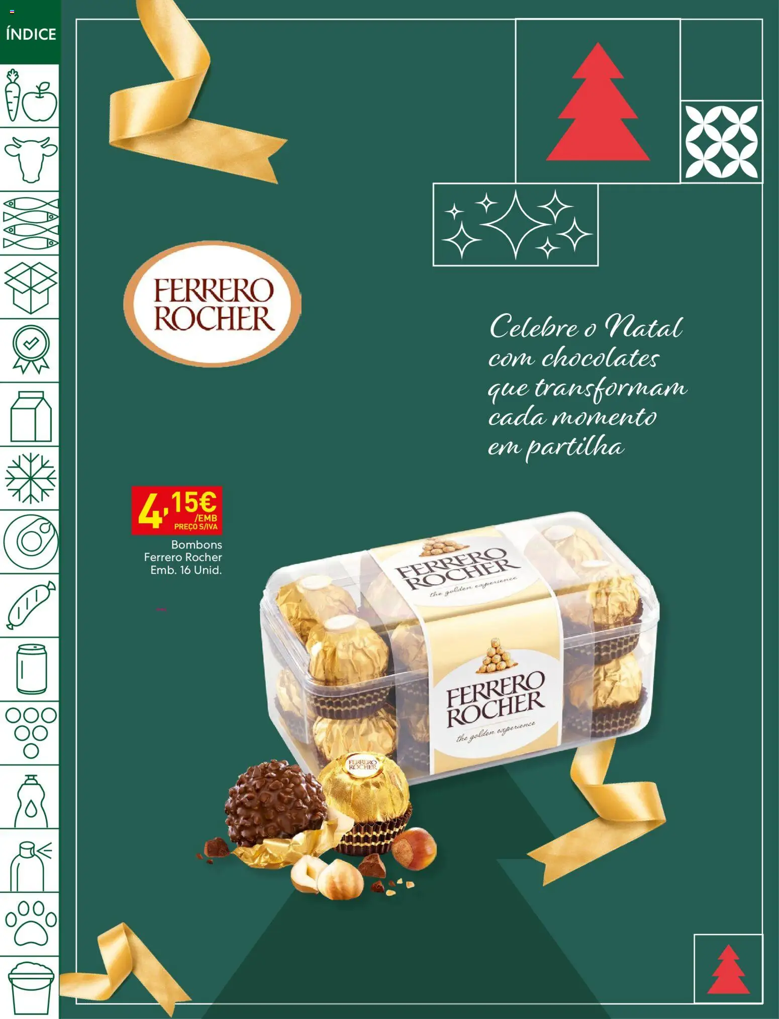 Recheio folheto │ válido de 16.12.2025 | Página: 40 | Produtos: Ferrero rocher, Chocolates