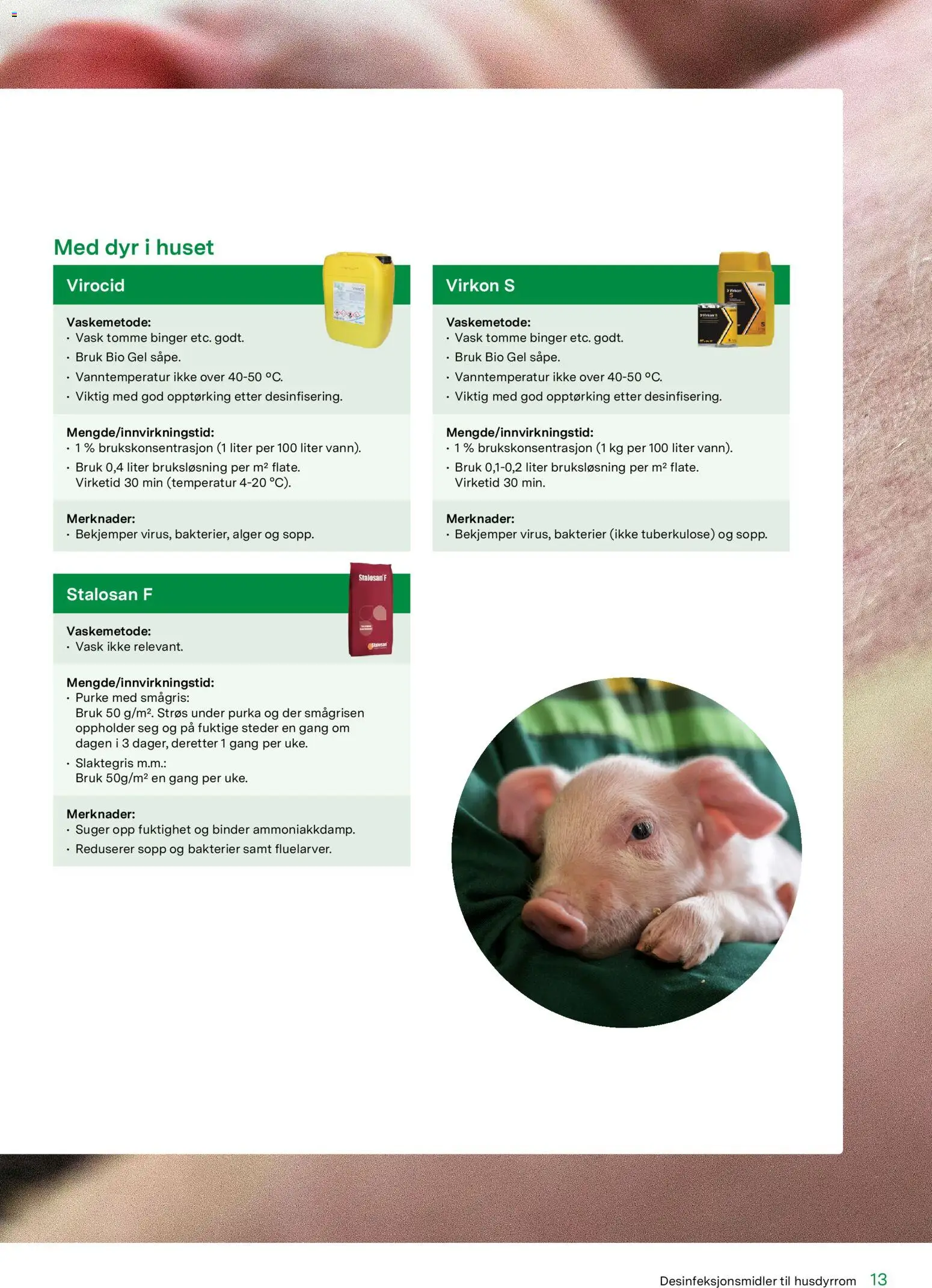 {H1} | Side: 13 | Produkter: Vask, Суміш дитяча, Sopp