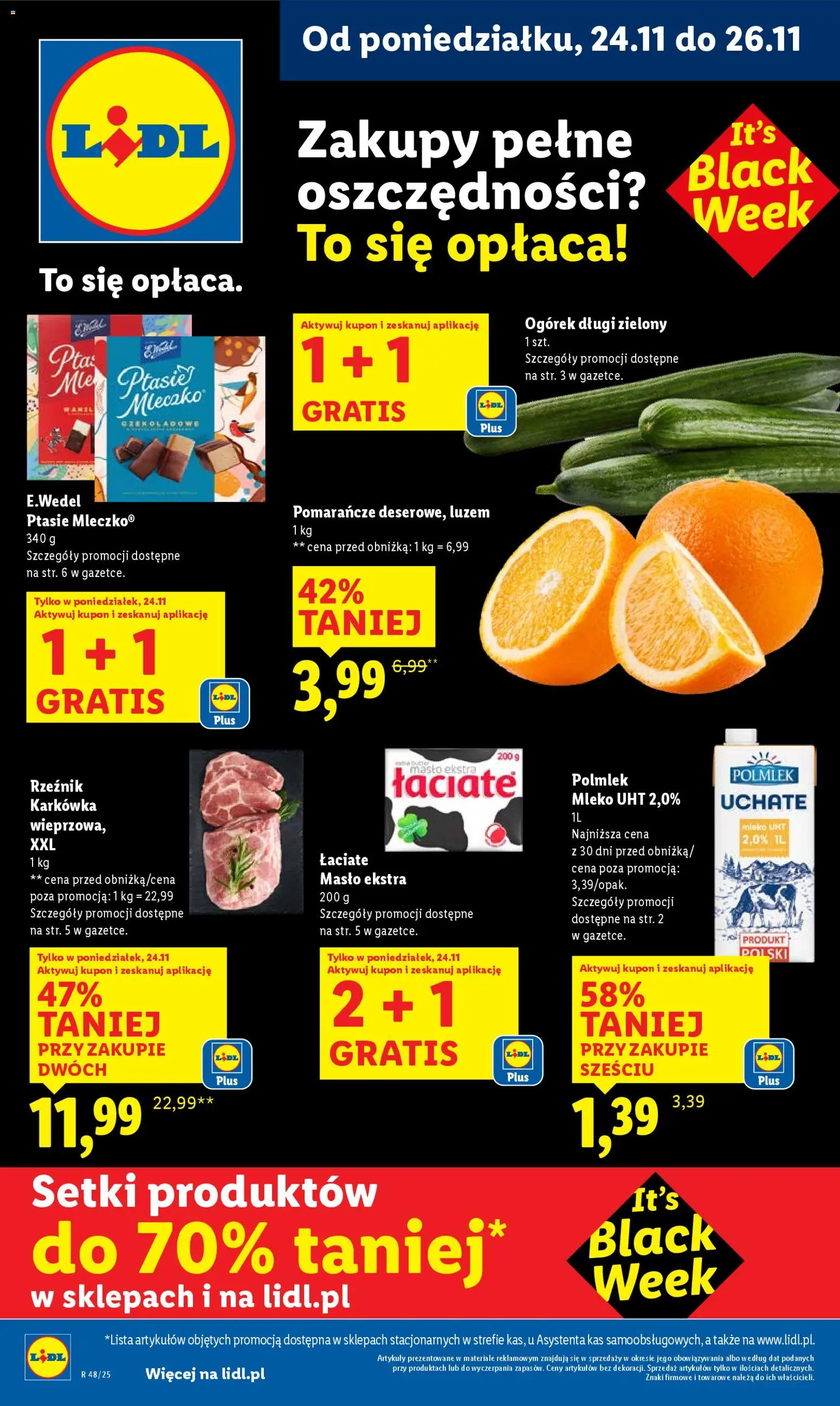 Lidl Black Friday od 24.11.2025 | Strona: 1