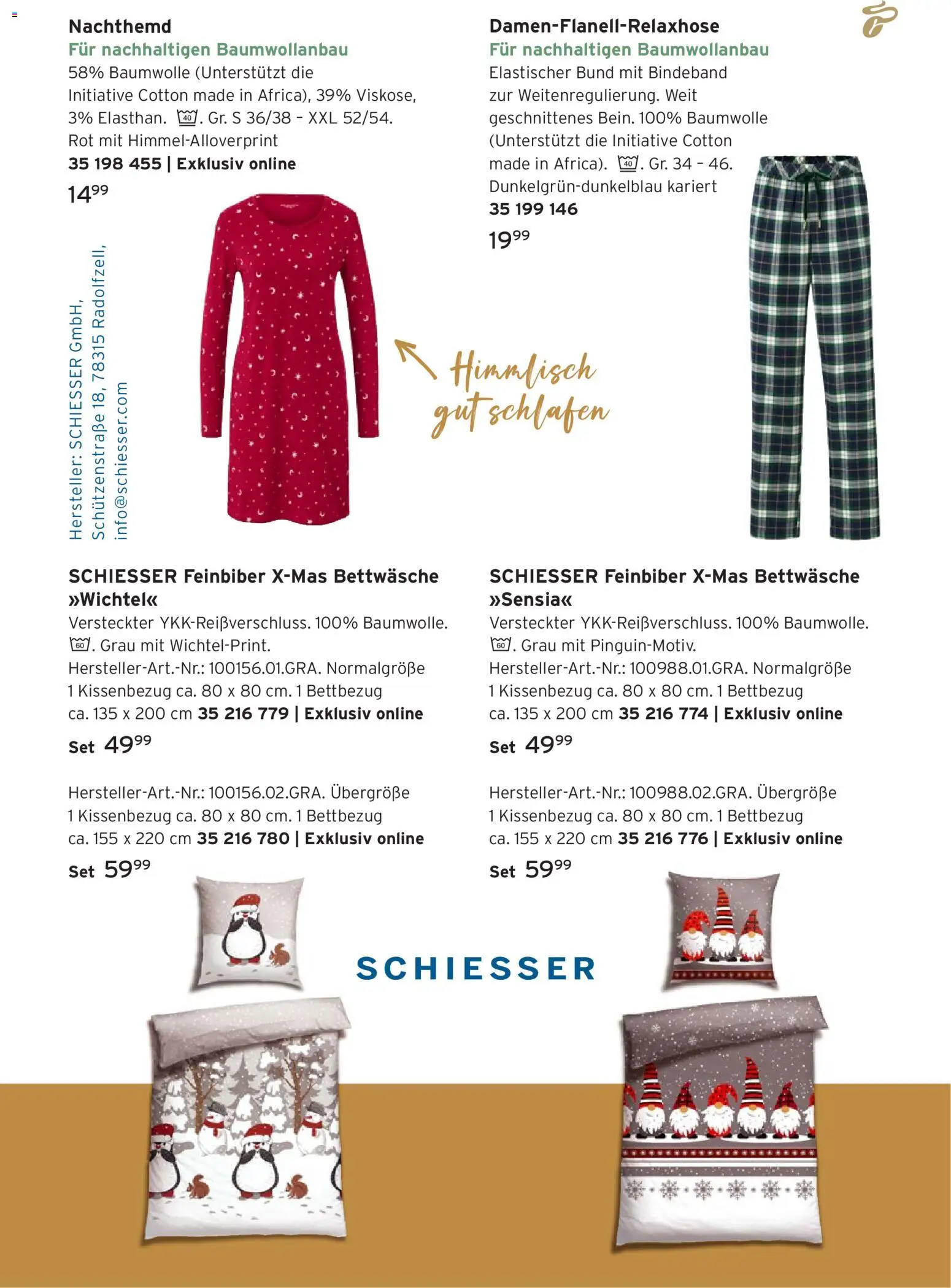 Prospekt Tchibo Kuschelfreude – gültig ab 12.11.2025 | Seite: 31 | Produkte: Bettwäsche