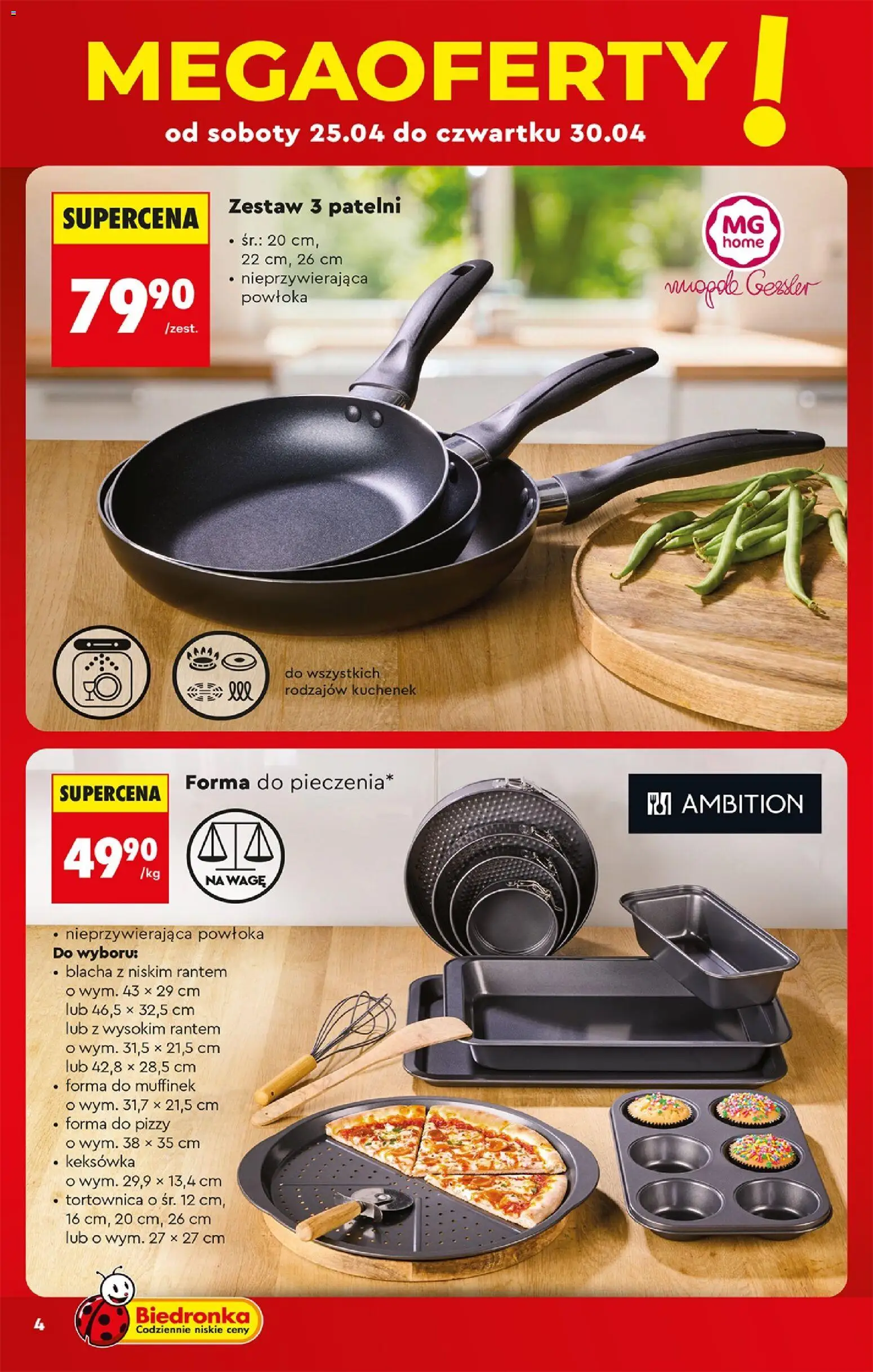 Biedronka Polsko leták - Hity i inspiracje od 25.04.2026 | Strana: 4 | Produkty: Forma