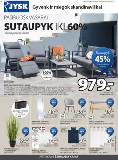 JYSK leidinys galioja nuo 28.04.2026