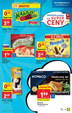 Lidl leták │ platný od 07.07.2025 | Strana: 19