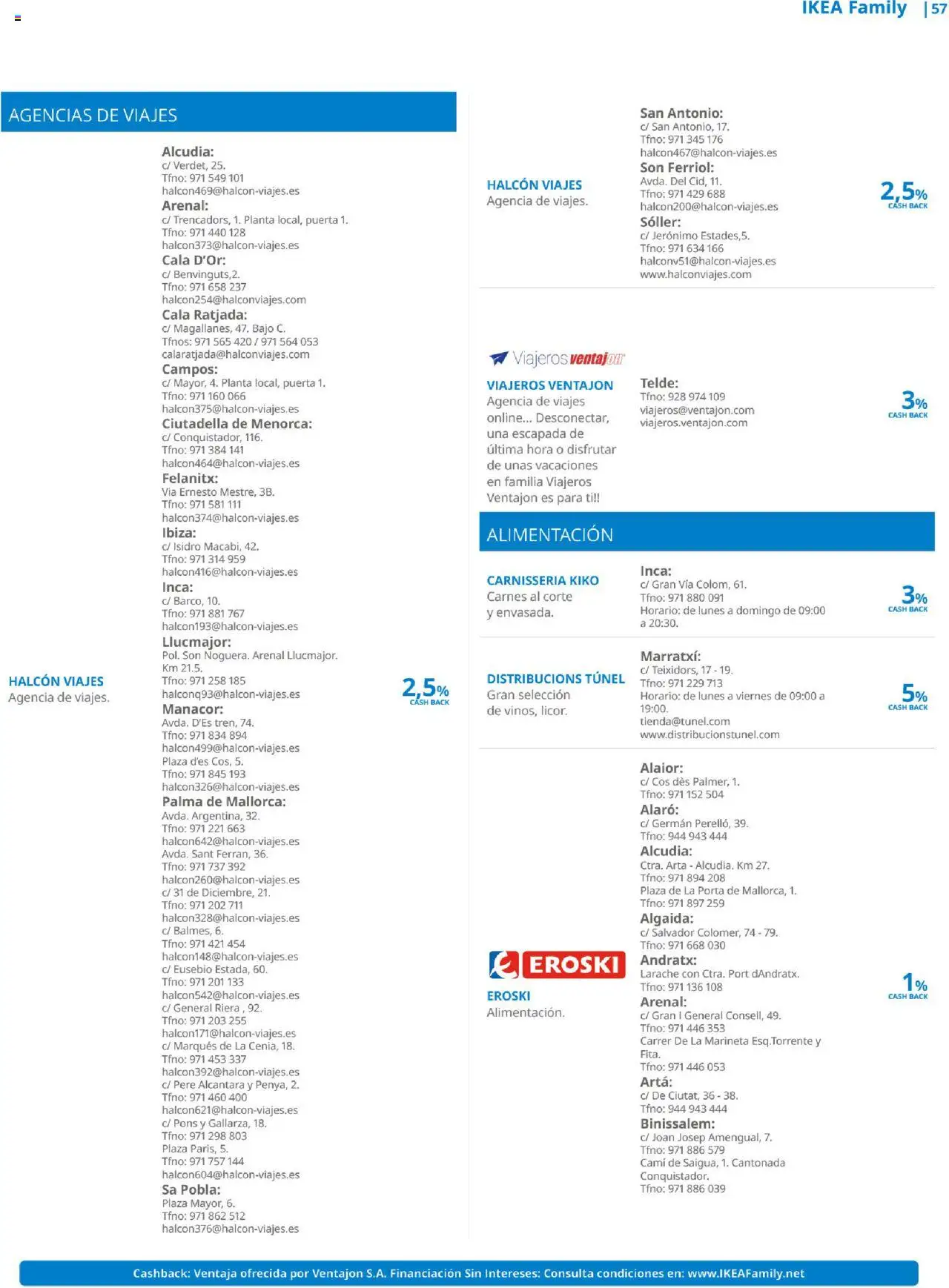 Catálogo IKEA Family Mallorca │ válido desde el 01.07.2025 | Página: 57 | Productos: General