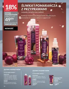 Pogląd oferty "Avon Black Friday" - ważna od 01.11.2025 | Strona: 40 | Produkty: Płyn do kąpieli, Body, Żel pod prysznic, Lotion