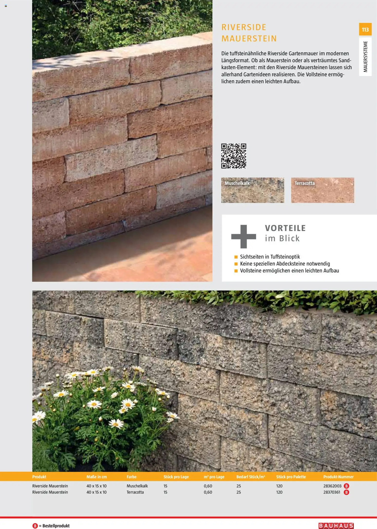 Bauhaus Gartenbaumaterialien gültig ab 01.04.2026 | Seite: 113