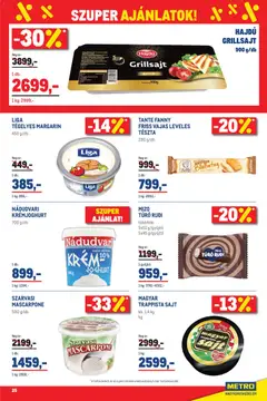 Metro Élelmiszer és Szezonális katalógus 2026/04 - amely érvényes a következő dátumtól: 07.04.2026 | Oldal: 25 | Termékek: Túró rudi, Joghurt, Mascarpone, Tészta