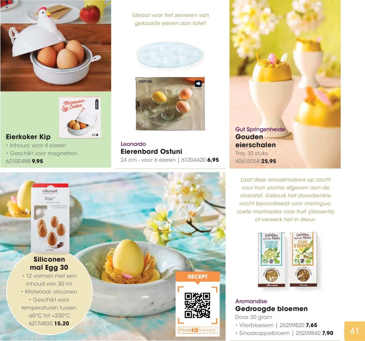  | Pagina: 41 | Producten: Eieren, Tafel, Fruit, Parasztsonka