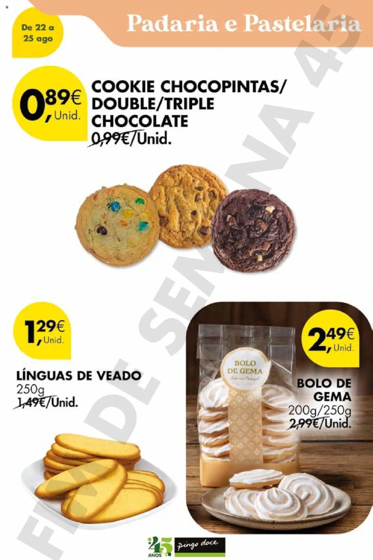 Pingo Doce Poupe este Fim de Semana │ válido de 22.08.2025 | Página: 13 | Produtos: Padaria, Bolo, Chocolate