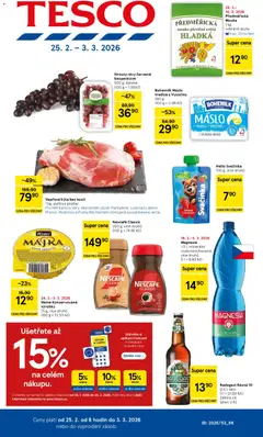 Náhled letáku Tesco leták - Hypermarket od 25.02.2026