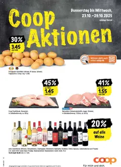 Coop Aktionen ab 23.10.2025 gültig